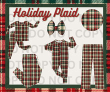 Load image into Gallery viewer, Holiday Plaid BAMBOO
