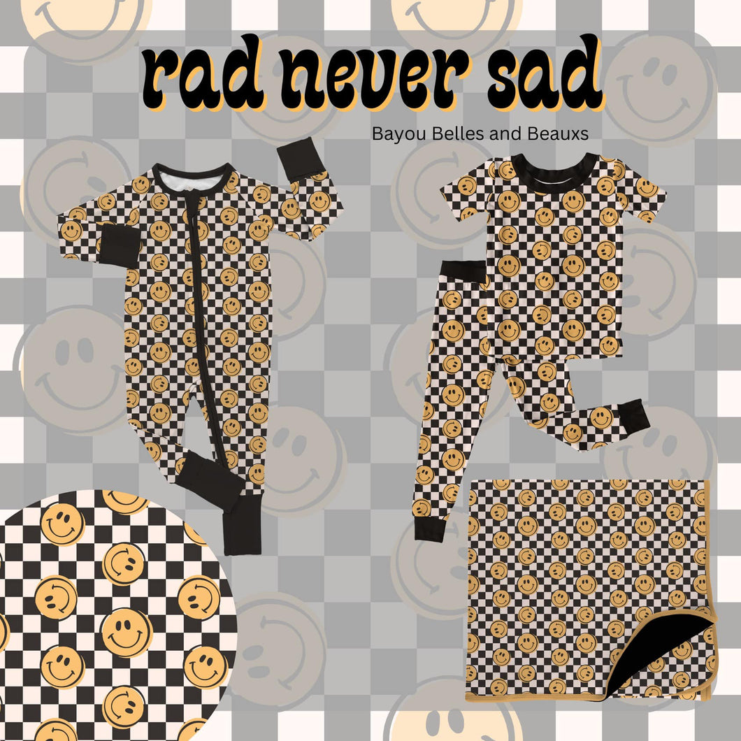 Rad Never Sad Blanket Pre Order