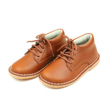 Load image into Gallery viewer, L&#39;AMOUR PREORDER - Boys Tuck Mid-Top Lace Up Shoe: ETA October
