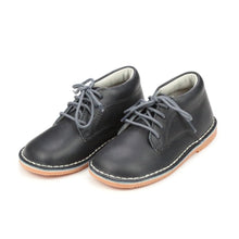 Load image into Gallery viewer, L&#39;AMOUR PREORDER - Boys Tuck Mid-Top Lace Up Shoe: ETA October
