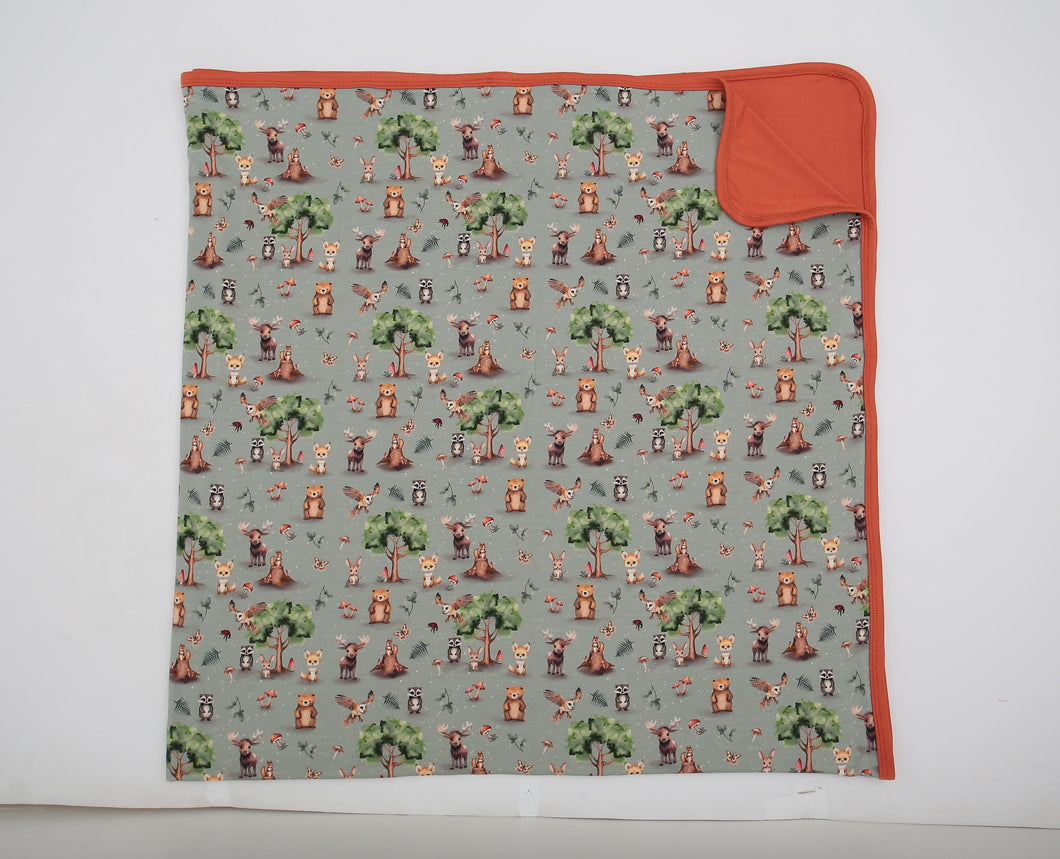 Woodland Critters Blanket